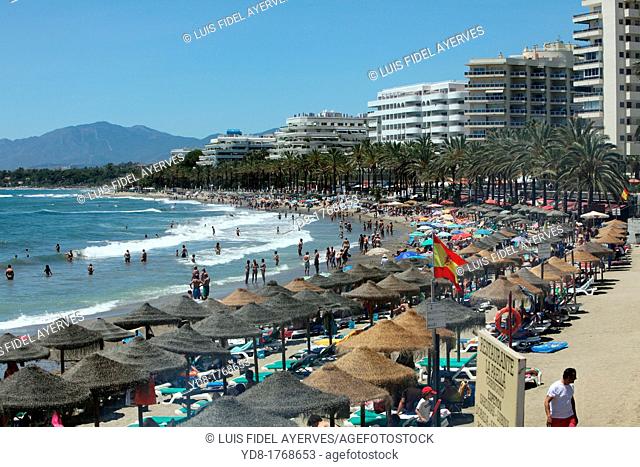 Beach Marbella, Malaga, Andalucia, Spain, Europe