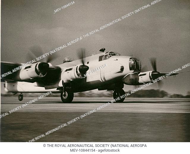 The maiden flight of the first Avro Shackleton MR1, VW126, took place at Woodford on 9 March 1949 piloted by Jimmy Orrell
