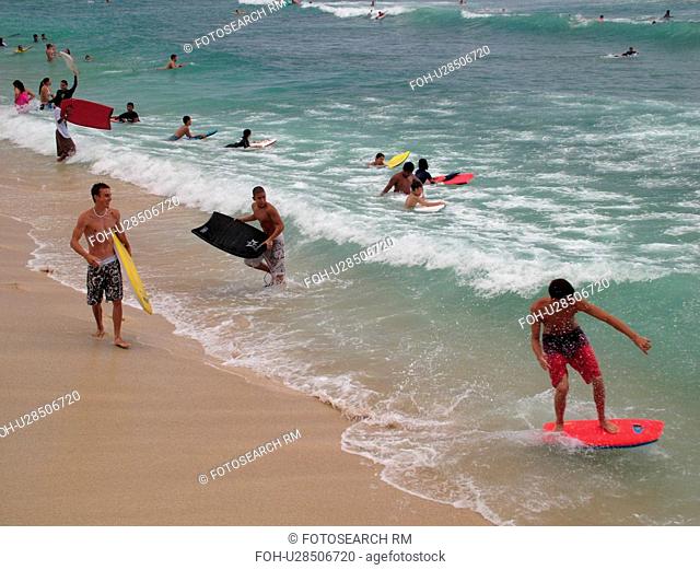 Waikiki, Honolulu, Oahu, HI, Hawaii, Queen's Surf Beach