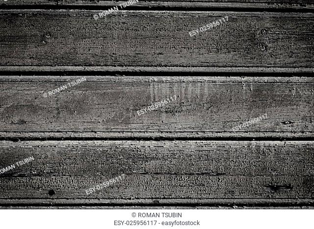 Old wooden painted and chipping paint texture background