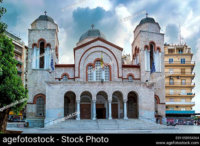 Holy Church of Panagia Dexia in Thessaloniki city center, Greece