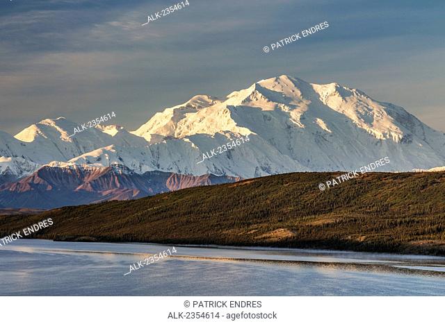 Mt. McKinley and Wonder Lake, Denali National Park; Alaska, United States of America