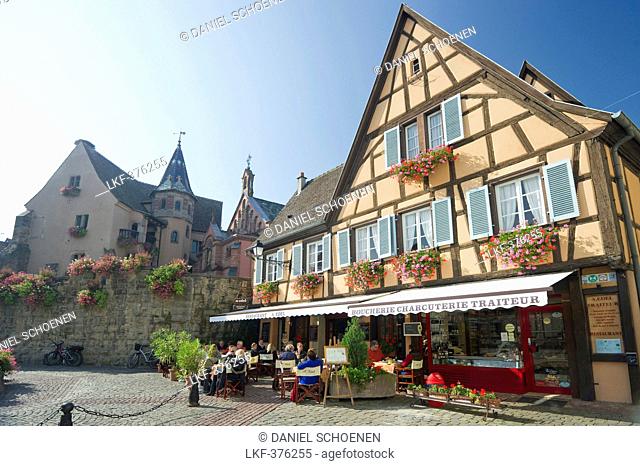 Eguisheim, near Colmar, Alsace, France