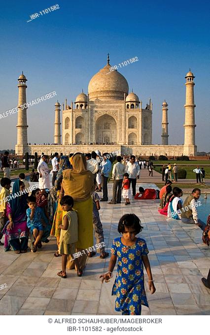 Taj Mahal, Agra, North India, India, Asia