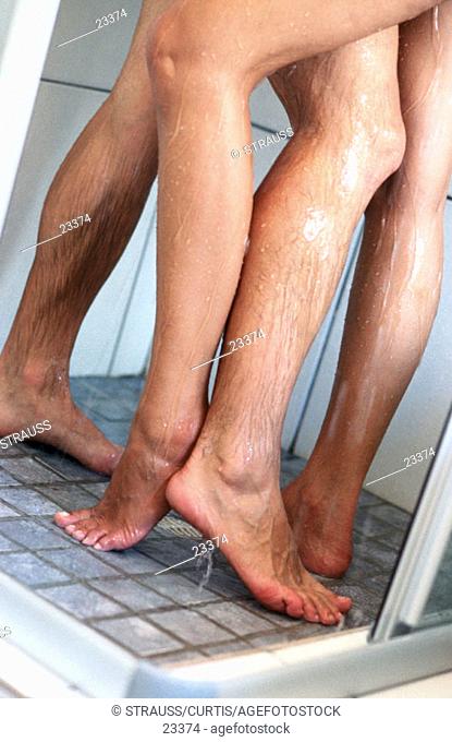 Bare Feet In Shower