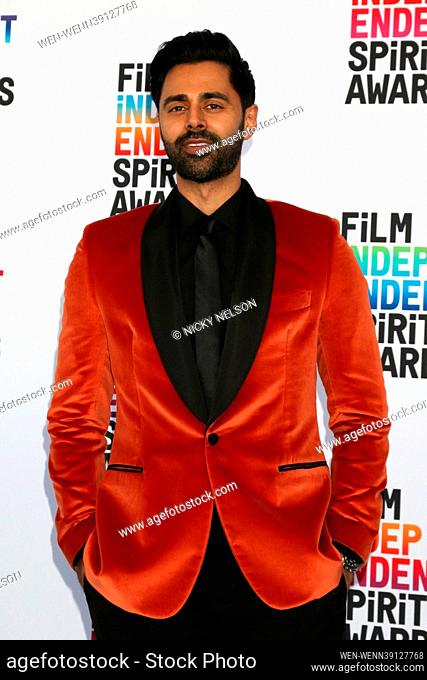 2023 Film Independent Spirit Awards at the Tent on the Beach on March 4, 2023 in Santa Monica, CA Featuring: Hasan Minhaj Where: Santa Monica, California