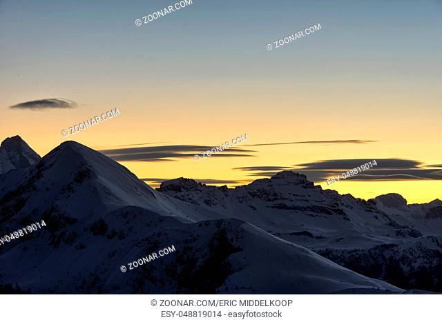 Twilight, Passo di Giau, Dolomites