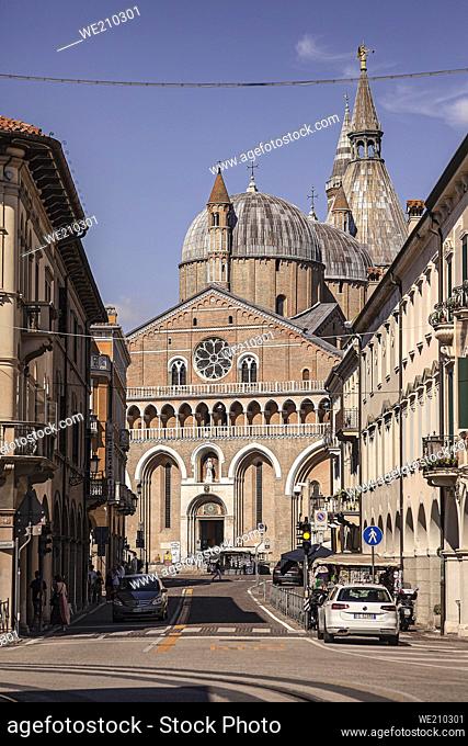 PADOVA, ITALY 17 JULY 2020: Saint Antony cathedral in Padua, Italy