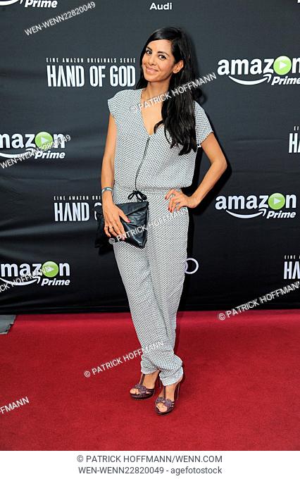 German premiere of the Amazon original series 'Hand of God' at Franzoesische Friedrichstadtkirche (french cathedral). Featuring: Collien Ulmen-Fernandes Where:...
