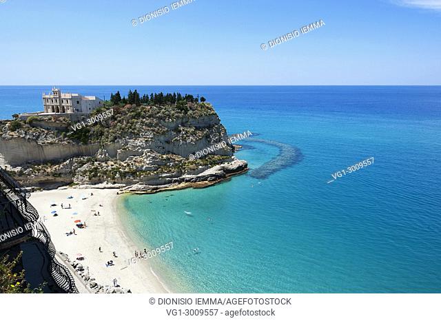Santa Maria dell'Isola, Tropea, Vibo Valentia district, yrrhenian coast, Costa degli Dei, Calabria, Italia, Europa