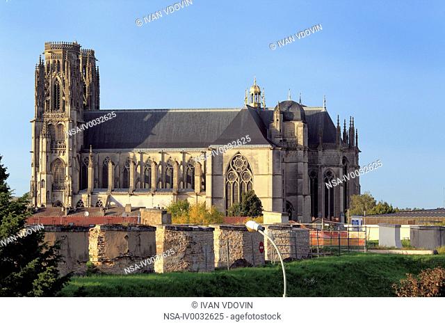 Cathedral, Toul, Meurthe-et-Moselle department, Lorraine, France