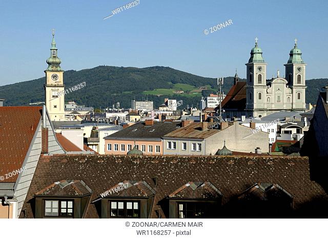 View from Castle Hill in Linz