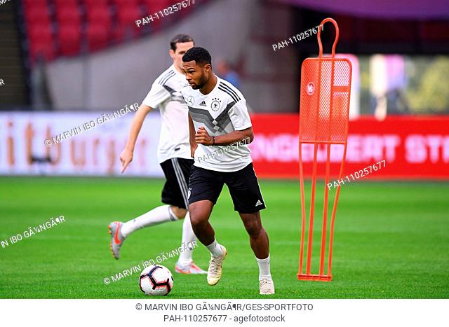 Serge Gnabry (Germany). GES / Football / Nations League: Final training of the German national team in Amsterdam, 12.10.2018 Football / Soccer: Nations League:...