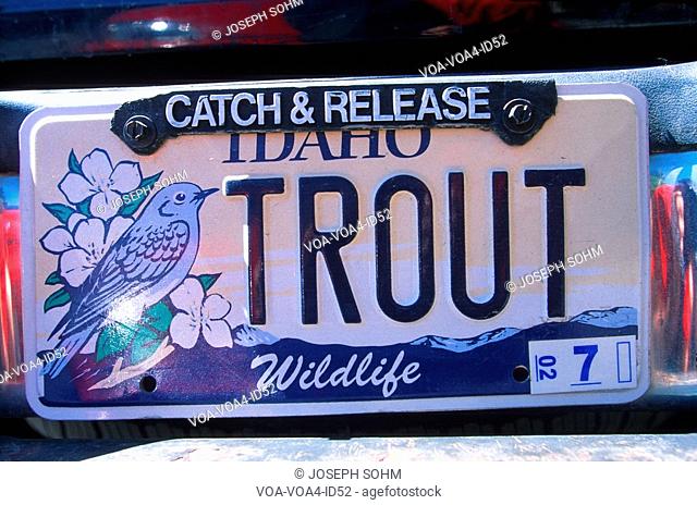 Vanity License Plate - Idaho