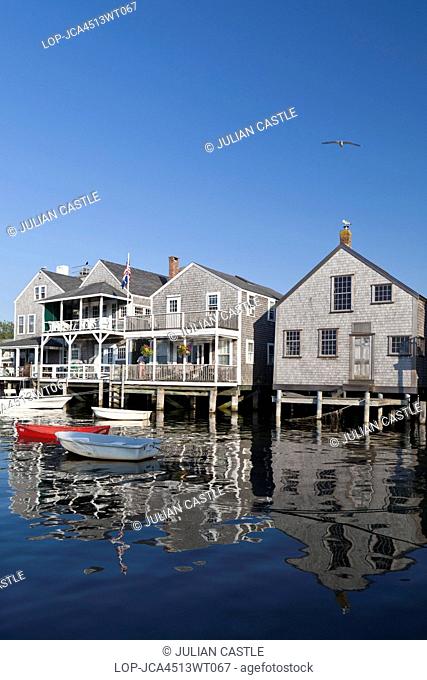 USA, Massachusetts, Nantucket. Old North Wharf on Nantucket Island