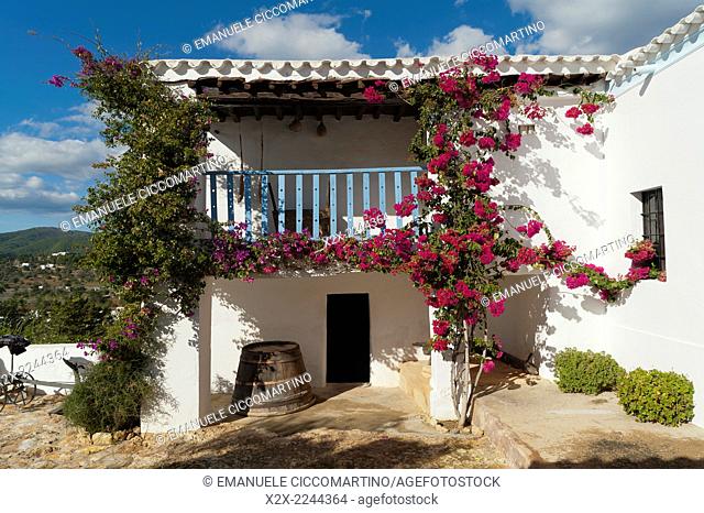 Spain, Balearic Islands, Ibiza, Traditional Payesa house