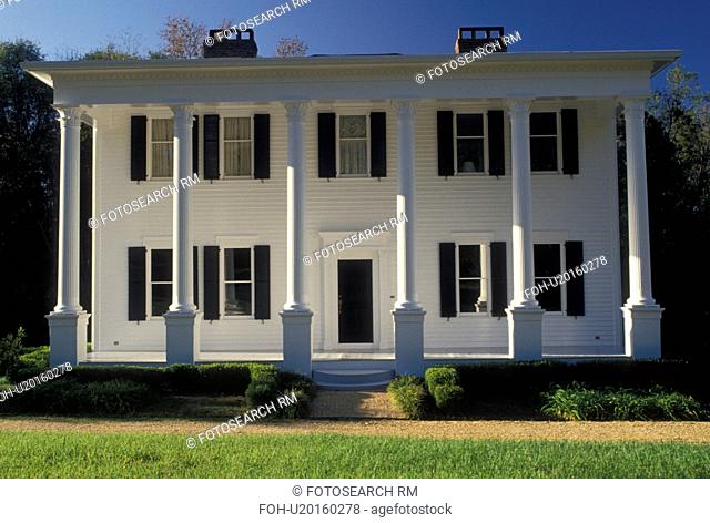 antebellum, mansion, Madison, GA, Georgia, Antebellum house in Madison