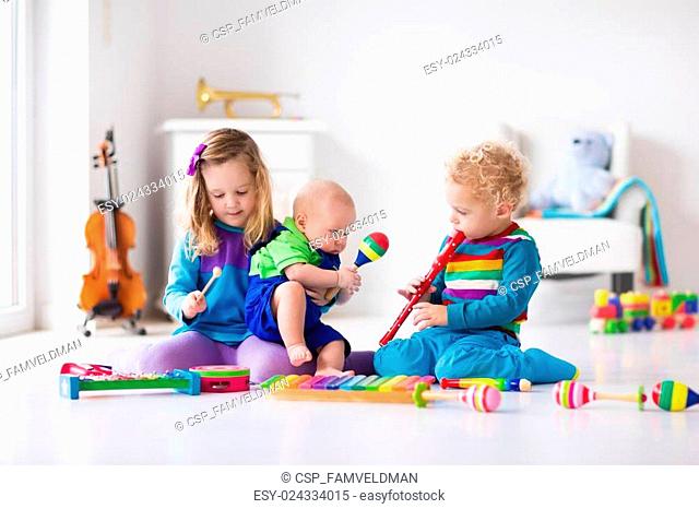 TOYANDONA Kids Violin Beginners Practice Musical Instrument Easter Gifts Toys for Children 