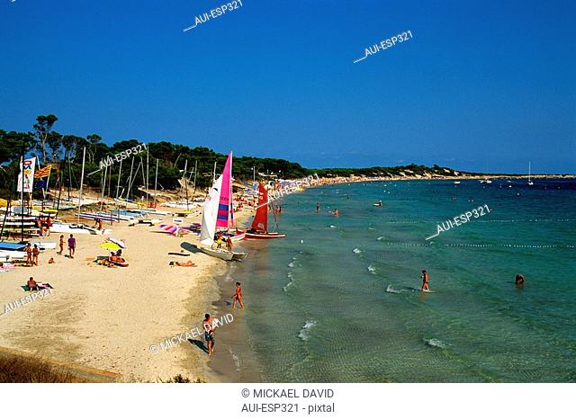 Spain - The Balearics - Ibiza - Playa Salinas