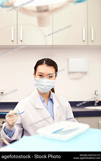 Female Dentist in Clinic