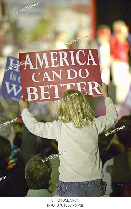 America Can Do Better campaign sign