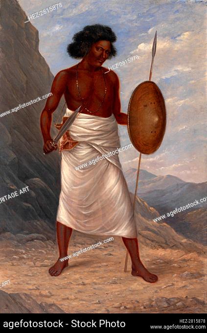 Somali Man, ca. 1893. Creator: Antonio Zeno Shindler