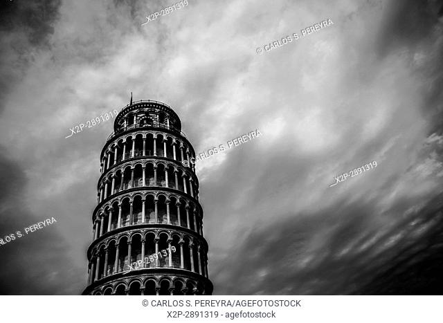 Leaning Tower of Pisa in Tuscany Italy Europe