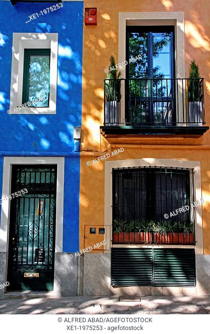 housing, Sarria neighborhood, Barcelona, Catalonia, Spain