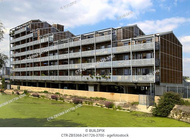 Modern apartments, East London, UK