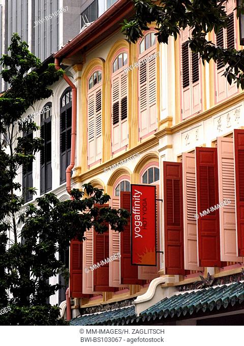 traditional house in Chinatown, Singapore
