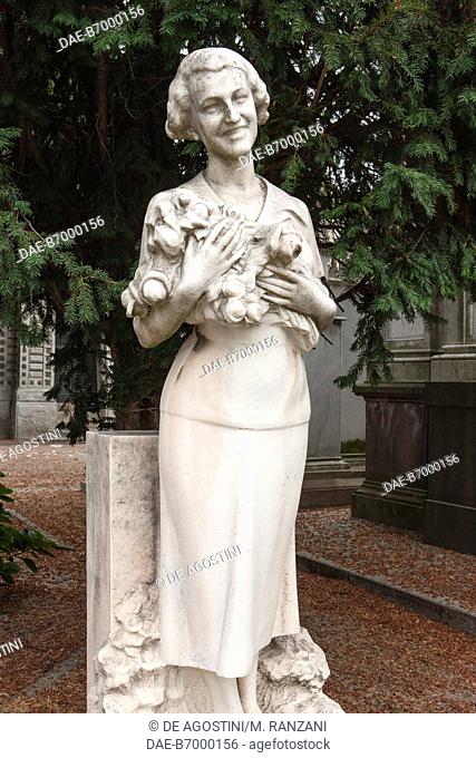 Gianbartolomei Monument, Cimitero Monumentale (Monumental Cemetery), Milan, Lombardy, Italy
