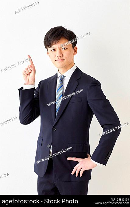 Japanese businessman portrait
