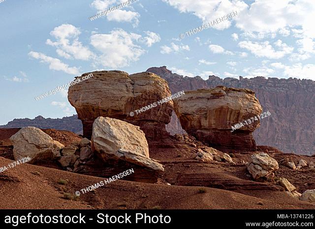Rocks in Capitol Reef National Park, Utah, USA