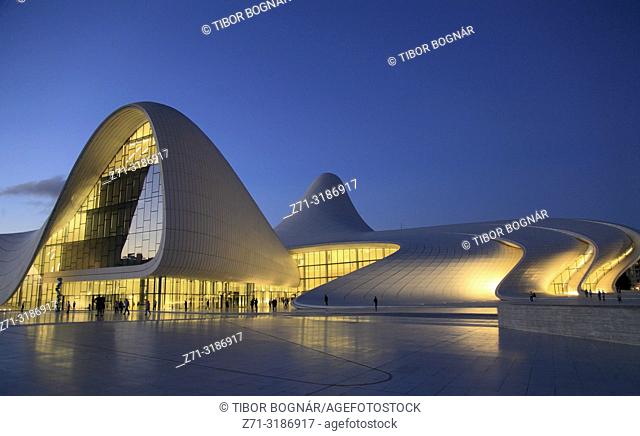Azerbaijan; Baku; Heydar Aliyev Center; Zaha Hadid architect;