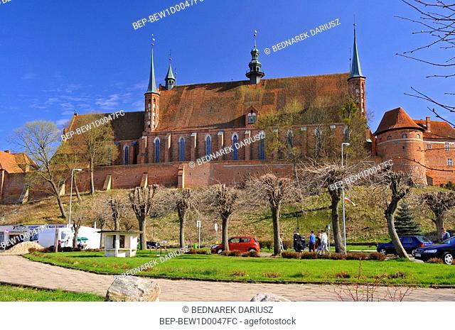 Frombork Cathedral in Frombork, Warmian-Masurian Voivodeship, Poland