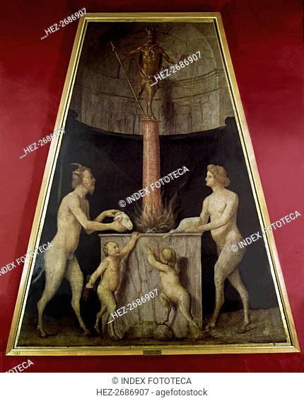 'Sacrifice of the God Pan', work by Bernardino Luini