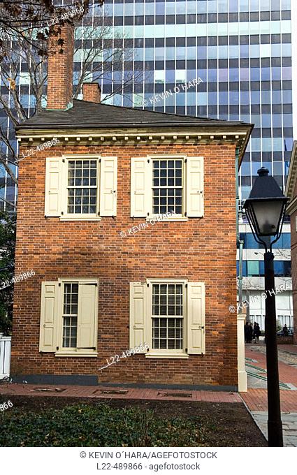 Carpenters' Hall was just completed when in September 1774 it found itself host to the First Continental Congress which met to oppose British rule