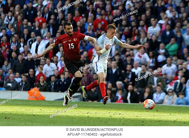2016 International Football Friendly England v Turkey May 22nd. 22.05.2016. Etihad Stadium, Manchester, England. International football friendly match