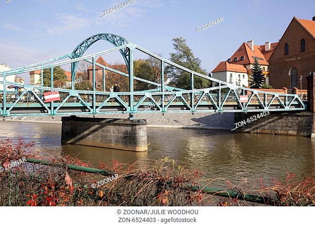 Tumski Bridge, Wroclaw