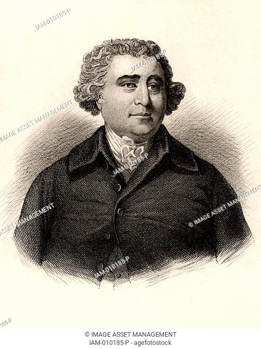 Charles James Fox 1749-1806 English Whig Liberal politician  Engraving
