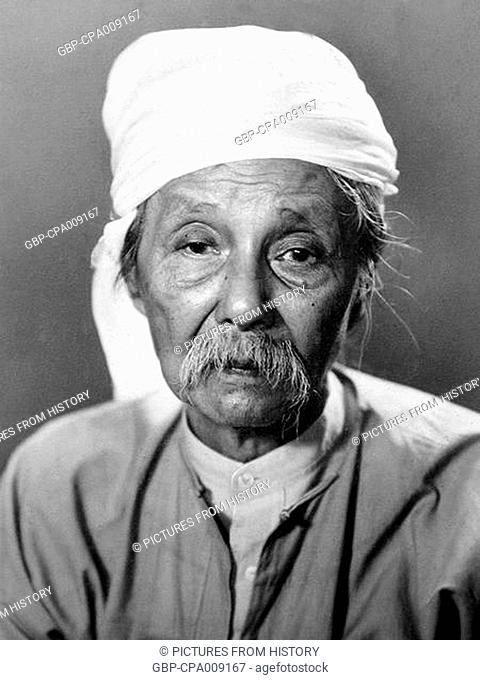 Burma / Myanmar: Thakin Kodaw Hmaing, Burmese poet, writer, politician and nationalist (1876-1964)