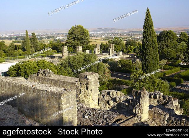Madinat al-Zahra, Medina Azahara, General View, Medieval Archaeological Complex, Córdoba, Andalusia, Spain, Europe