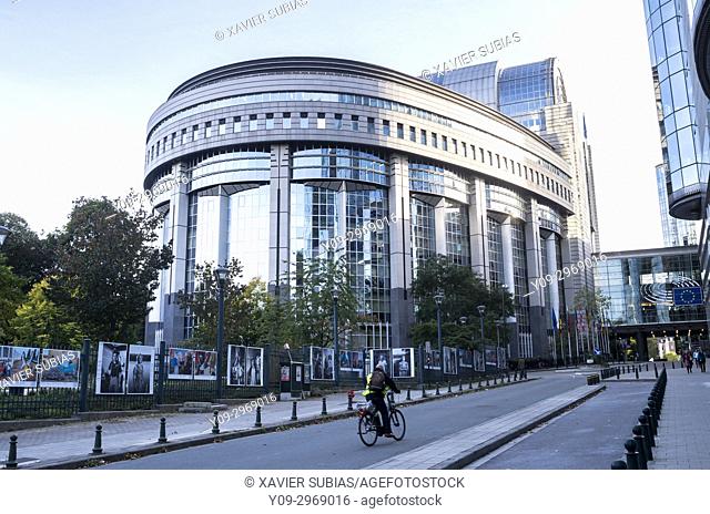 Paul-Henri Spaak Building, European Parliament, Brussels, Belgium