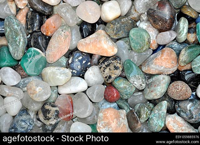 Bunte Steine, bunt, stein, steine, mineral, mineralien, farbig, chaos, steinsammlung, kies, kiesel