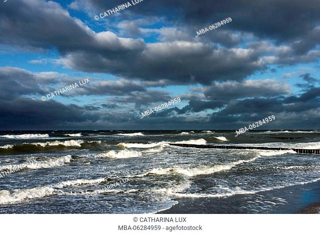 Baltic Sea, Darss, Winter