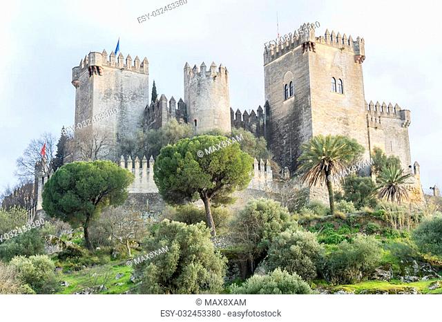 Castle Almodovar del Rio in Cordoba, Spain
