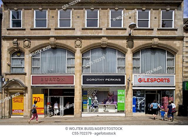 Stamford, High Street, Lincolnshire, the Midlands, UK