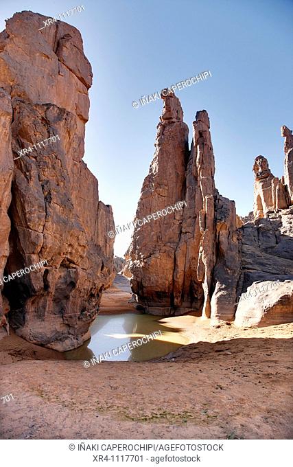 Defile of Magagut, Wadi Meggedet, Ghat, Libya