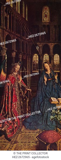 'The Annunciation', 1434-1436. Artist: Jan van Eyck