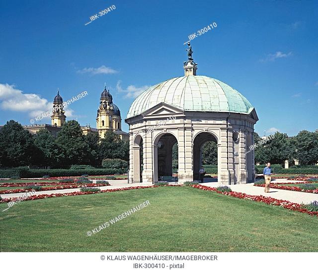 Temple of Diana, Hofgarten, Munich, Bavaria, Germany